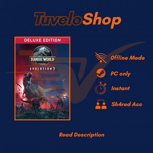 Jurassic World Evolution 3: Deluxe Edition PC - Offline Mode / Global / Read Description - Etsy