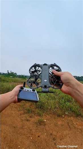 No Ground Needed DJI Neo 2 Throw Launch Test!#DJI #DJINeo2 #DroneTest #FPV #HandLaunch #NoLanding