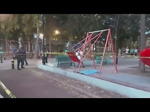 Muere niño al caer de un columpio en un parque de la GAM