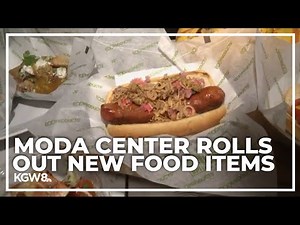 New food items at Moda Center for Portland Trail Blazers games