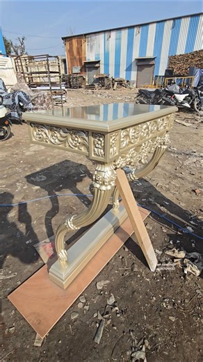 Traditional Teakwood Carved Console Table #trendingfurniture #luxuryfurniture #carvedfurniture