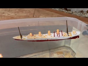 Britannic Submersible Model Sinking Review