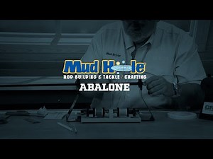 How to ADD REAL ABALONE SHELL to Your CUSTOM FISHING ROD | Mud Hole Rod Building Instructor Series