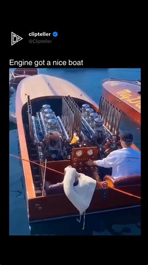Clipteller on Instagram: "Two V16 engines running together change how power feels on water. Side by side, they turn motion into something controlled and deliberate. The sound alone tells you this is not normal propulsion. 🌊🔊 Each engine delivers force in perfect rhythm. Torque comes steady and heavy, shaping the water instead of fighting it. This setup is not about showing off. It is about balance, precision, and absolute command over a machine built to push limits. #engineering #marinepower #