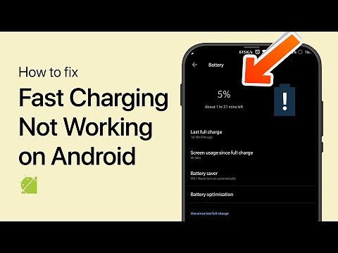 How To Fix Fast Charging Not Working on Android Device