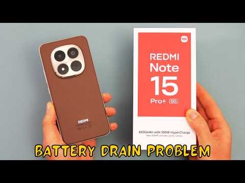 How to Fix Battery Drain Problem on Redmi Note 15 Pro Plus | Easy Solutions