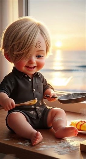From Tiny Cook to Legend — Baby Sanji’s Journey Begins 👶🔥