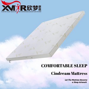 [Hot Item] Independent Pocket Spring Hypo-Allergenic Bamboo Fabric Queen Size Bed Spring Latex Mattress