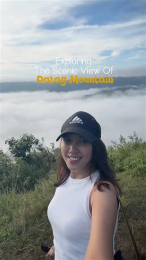 Scenic view of Datag ⛰️ #fyp #hiking #seaofclouds