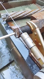Water knife cutting process of threaded rebar | Daily Tips