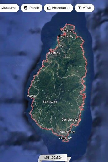 Where is Saint Lucia