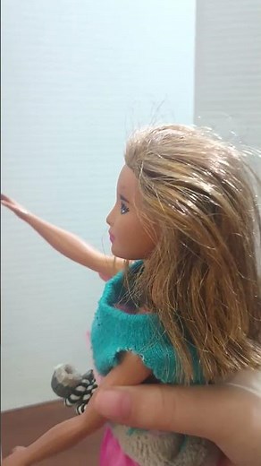 New Barbie Hair 2 - Barbiedoll Makeover - Barbie Doll Makeover Shorts #shorts #kids #barbie