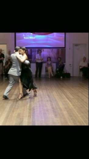 Featured artists Dante Sanchez and Indira Hiayes dancing milonga. For more tango: https://thecurioustanguero.com #tango #milonga #dancing #dance #fundance #fun #argentinetango | Dimitris Bronowski