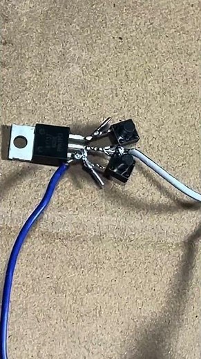 MOSFET As a Switch #circuit #scienceexperiment #electronic