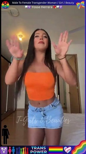 Male to Female Transgender Woman - Yosse Herrera #shortvideo #transgender #mtf #lgbt #shorts