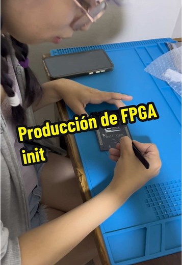 Producción de FPGA Init , placa peruana FPGA #jlcpcb #FPGA #verilog #ingenierofisico #fpga #cursosonline #altium