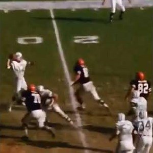 1969-10-12 New York Jets @ Cincinnati Bengals (George Sauer 14-yard touchdown pass from Joe Namath)