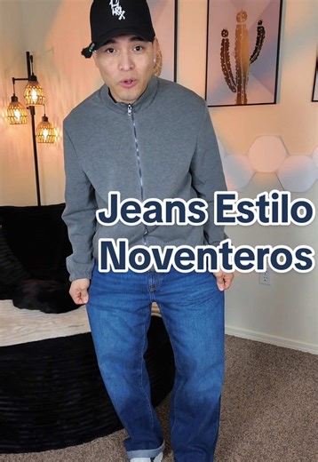 Jeans Estilo Noventero: Comodidad y Estilo Casual