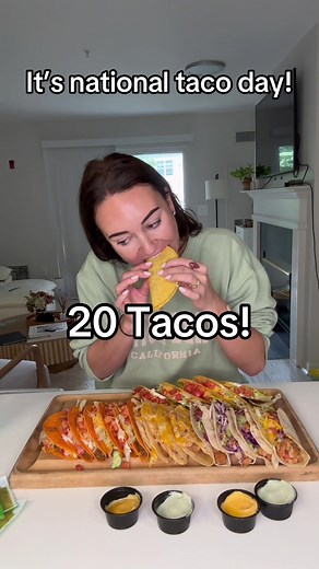 Celebrate National Taco Day with 20 Tacos!