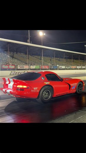7.9K views · 976 reactions | Here’s the 9.505s at 144.53mph in the 1/4 run with our HPT Turbo i6 Hurricane Powered Dodge Viper! Me and @typical_chance are going to get a higher stall converter in it so it can leave harder and get that 60ft time down but for its first time at a prepped 1/4 mile track this thing is showing a lot of potential! #dodge #sportscar #turbo | Boosted Motorsports | Facebook