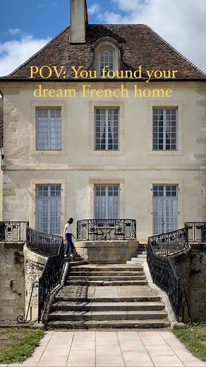 French Art de Vivre on Instagram: "@chateau.de.gilly please can I be a permanent resident? 😂❤️"