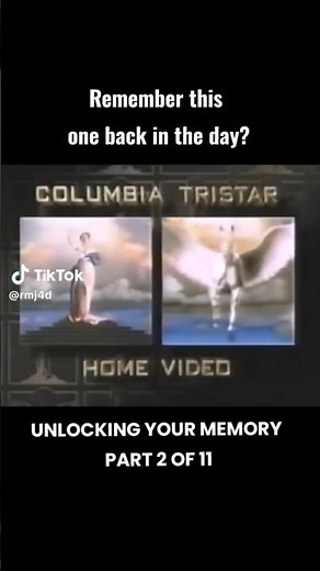 unlocking your memory #1 is the Columbia TriStar home video (take Hollywood home) #nostalgic #VHS