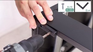 2 Drawer File Cabinet with Lock, Black Metal Lateral Filing Cabinets for Home Office, Heavy Duty Steel Horizontal Locking Storage Cabinet for Legal/Letter/A4 Size File, Assembly Require