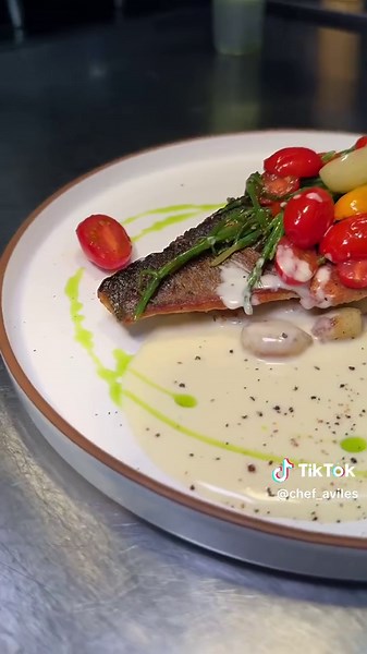 Formas de Emplatar Pescado con Bechamel