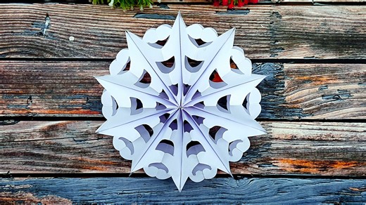 Christmas snowflake craft | DIY paper snowflakes Easy Christmas crafts | Snowflake decoration tutorial Winter paper crafts, Homemade Christmas decor, Holiday craft ideas, DIY snowflake ornament, Christmas craft for beginners, How to make snowflakes, Christmas snowflake craft, DIY, paper snowflakes, Easy Craft, Christmas crafts Create stunning 3D paper snowflakes that will wow your guests this Christmas! ❄️🎄 In this easy-to-follow tutorial, we’ll show you step-by-step how to make 3D paper snowfl