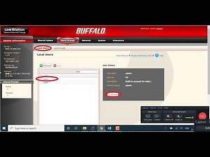 7. How to Change Default ADMIN Password of NAS Buffalo LS-WXL