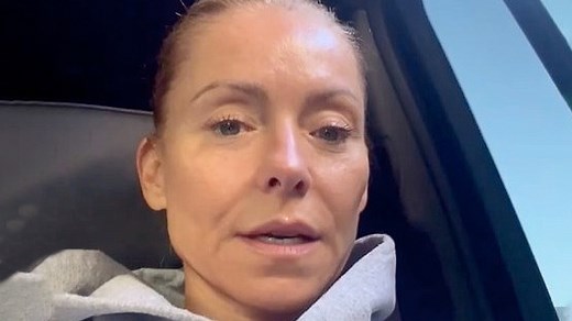 Live's Kelly goes makeup-free & shows off real skin in rare unedited video