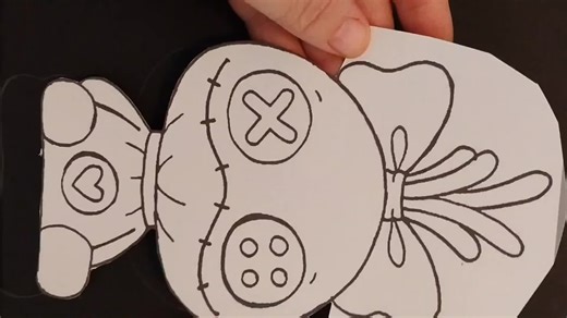 lets make Lilo's doll Scrump. part 1#junkjournal #junkjournalideas #liloandstitch #lilostitchjunkjournal #scrump