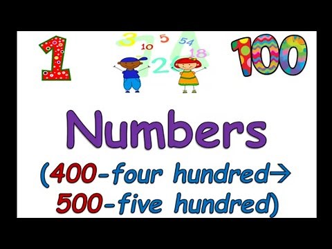 NUMBERS 400 to 500