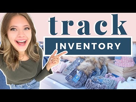 How to manage handmade business inventory with SKU numbers!