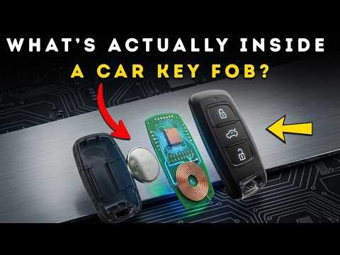 What’s Actually Inside a Car Key Fob (It’s NOT What You Think!)
