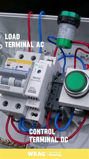 Master Power Control: General Electrical Relay for Heavy AC Loads.