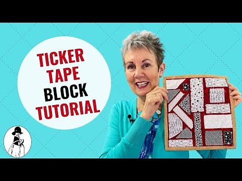 How to Make a Ticker Tape Block