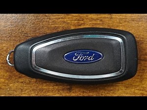 How to replace the battery of the Ford Mondeo 5 key
