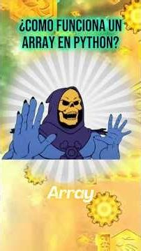 Tutorial Arrays/listas, en python. #godot #python #tutorial #programming