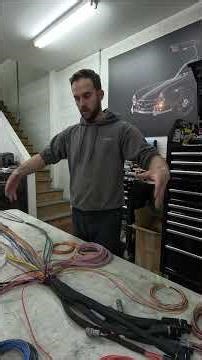Clean wiring= happy car - how to build a clean wiring harness #kindigitdesign #customcars