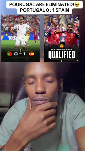 Portugal Eliminated: Spain Wins 1-0 vs Portugal