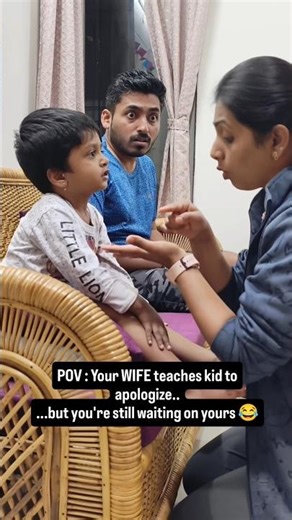 Husband waiting for his turn 😂