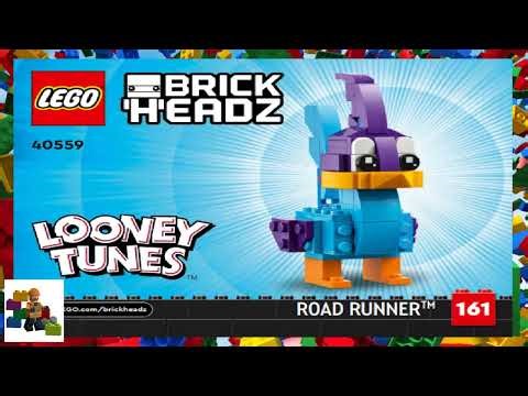 LEGO instructions - BrickHeadz - 40559 - Road Runner & Wile E. Coyote (Road Runner)