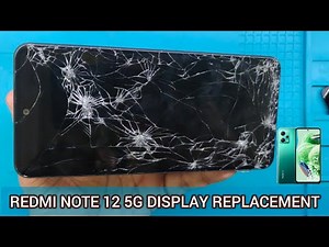 REDMI NOTE 12 5G DISPLAY REPLACEMENT | HOW TO CHANGE REDMI NOTE 12 5G SCREEN #new #redmi #repair