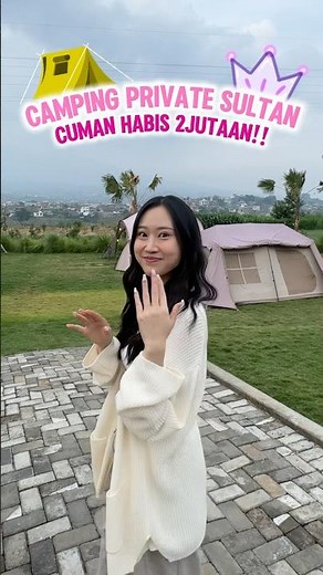 Camping private sultan 🔥