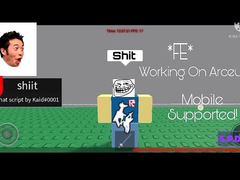 FE Chat bypass for Arceus X