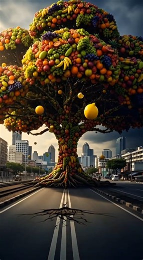 The Brave Lion Who Saved a Lemon Tree from Dying" #ai #save #lemon #plants