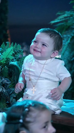 Un día especial en el bautizo de Baby Brian