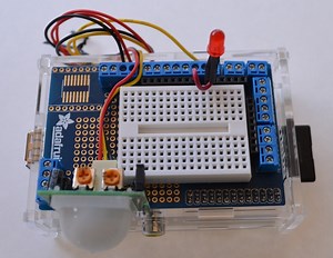 Raspberry and a PIR Sensor #piday #raspberrypi @Raspberry_Pi
