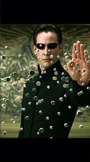 The Matrix Reloaded｜Neo Stops Bullets with His Hand: Iconic Power Moment 💥🖐️